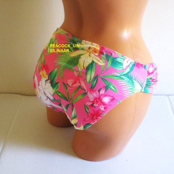 Tommy Bahama Other - Tommy Bahama Orchid Garden Swim Hipster Bikini Bottom Size XL Pink Floral $79